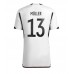 Billige Tyskland Thomas Muller #13 Hjemmebane Fodboldtrøjer VM 2022 Kortærmet